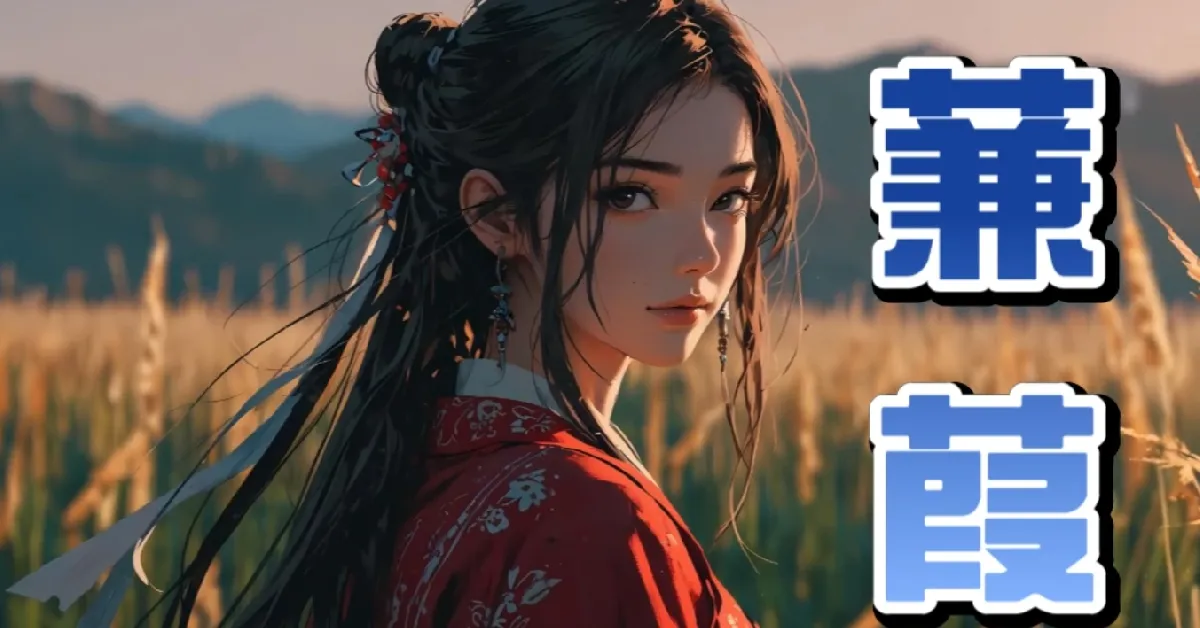 蒹葭 蒹葭